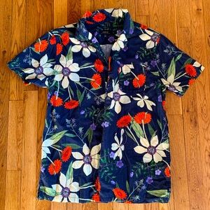 Floral Button Down